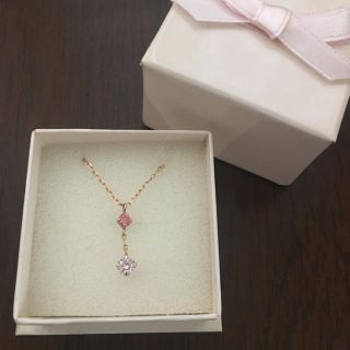 スタージュエリー(STAR JEWELRY)のA.D.A♡K10ピンクゴールドネックレス(ネックレス)