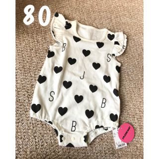 ジェニィ(JENNI)の新品JENNI BABYロンパース80(ロンパース)