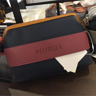 ムルーア(MURUA)のmurua ポーチ ノベルティー(ポーチ)