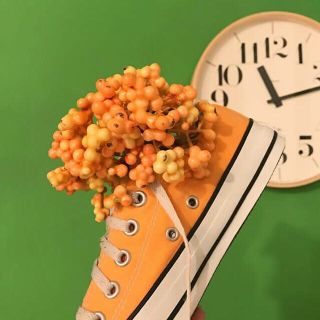 コンバース(CONVERSE)のコンバース 淡オレンジ(スニーカー)