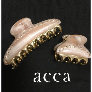 アッカ(acca)の新品★acca限定ティアラクイーン中小セット(バレッタ/ヘアクリップ)