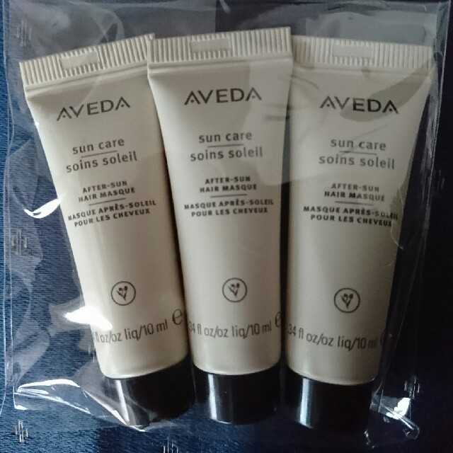 AVEDA(アヴェダ)のtok様専用アヴェダ☆AVEDAサンケアアフターサンヘアマスク☆サンプル×3

 コスメ/美容のヘアケア/スタイリング(ヘアパック/ヘアマスク)の商品写真