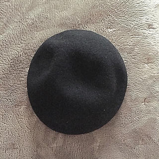 マウジー(moussy)のベレー帽 moussy 黒(ハンチング/ベレー帽)