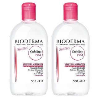 ビオデルマ(BIODERMA)の新品 ビオデルマ クレアリヌ サンシビオ Ｈ２Ｏ 500ml 2本セット♧˚✧₊(クレンジング/メイク落とし)