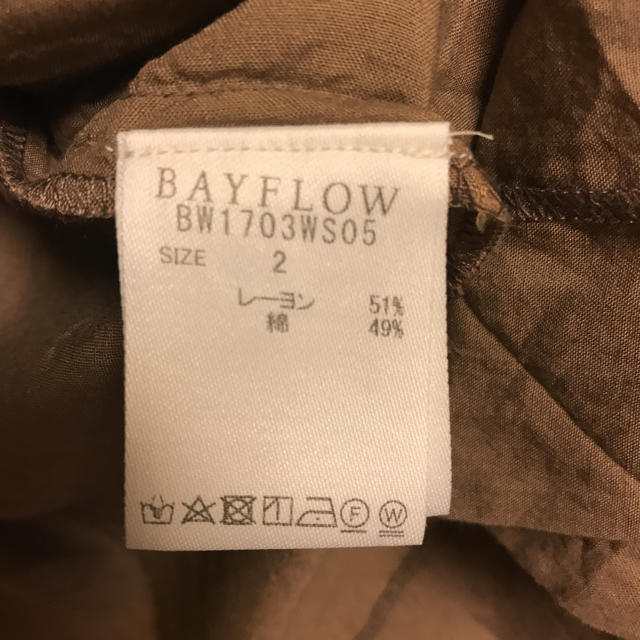 BAYFLOW(ベイフロー)のブラウス レディースのトップス(シャツ/ブラウス(長袖/七分))の商品写真