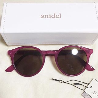 スナイデル(SNIDEL)の【新品】snidel 今期 サングラス(サングラス/メガネ)