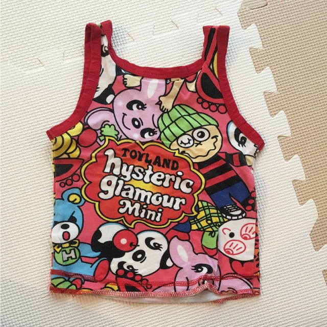 HYSTERIC MINI(ヒステリックミニ)のヒスミニ☆タンクトップ キッズ/ベビー/マタニティのベビー服(~85cm)(タンクトップ/キャミソール)の商品写真