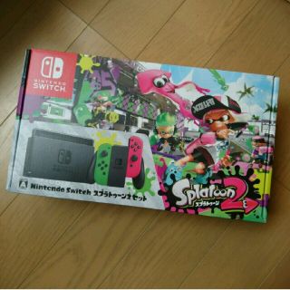 ニンテンドースイッチ(Nintendo Switch)のニンテンドースイッチ スプラトゥーン2 本体(家庭用ゲーム機本体)