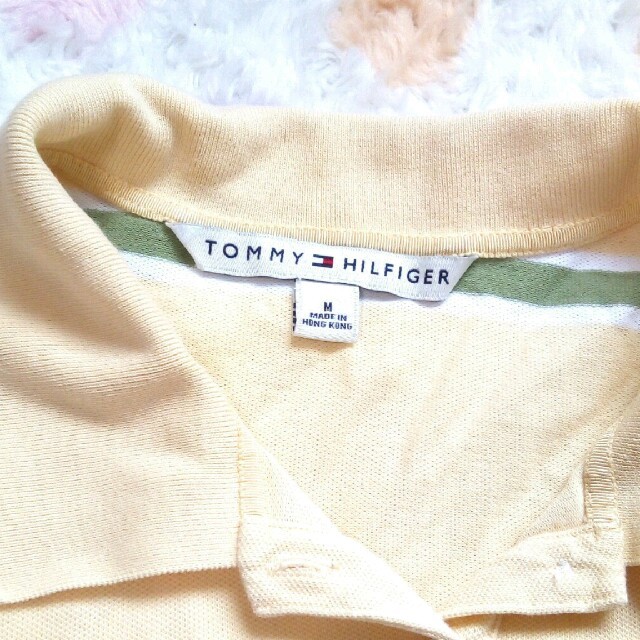 TOMMY HILFIGER(トミーヒルフィガー)の値下げ　美品　トミー　半袖　ボーダー　格安 レディースのトップス(Tシャツ(半袖/袖なし))の商品写真