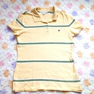 トミーヒルフィガー(TOMMY HILFIGER)の値下げ　美品　トミー　半袖　ボーダー　格安(Tシャツ(半袖/袖なし))