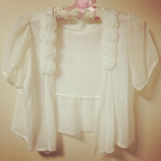 結婚式♡ローズシフォンボレロ♡(ボレロ)