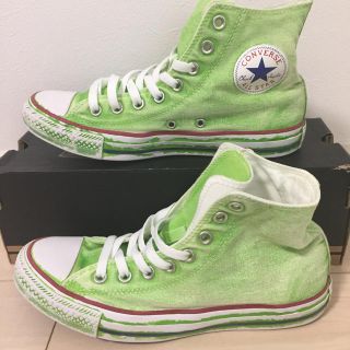 コンバース(CONVERSE)のコンバース ネオン グリーン (スニーカー)