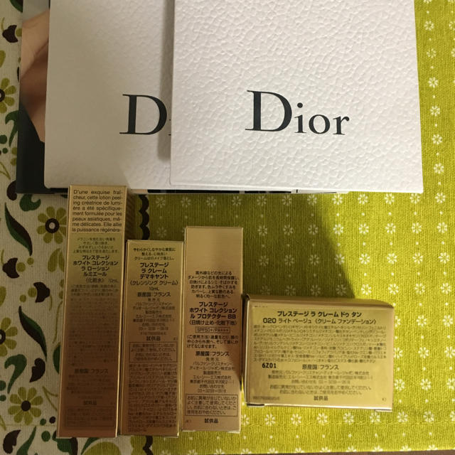 Christian Dior(クリスチャンディオール)のディオール最高峰⁉︎Diorプレステージ化粧水BBクリームファンデーション等4点 コスメ/美容のベースメイク/化粧品(ファンデーション)の商品写真