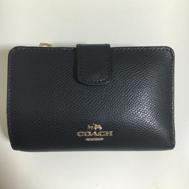 COACH(コーチ)の【美品】coach 折財布 二つ折り レディースのファッション小物(財布)の商品写真