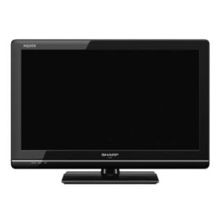 シャープ(SHARP)のSHARP / お得★AQUOS液晶テレビ22V型ワイド黒 本体＋リモコン美品(テレビ)