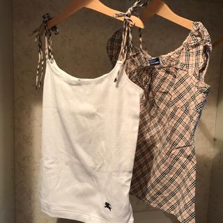 バーバリー(BURBERRY)のBurberry camisole.(キャミソール)