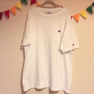 チャンピオン(Champion)のチャンピオン champion シンプルTシャツ 白(Tシャツ/カットソー(半袖/袖なし))