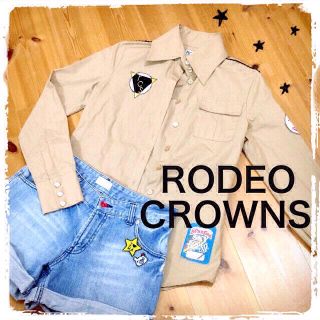 ロデオクラウンズ(RODEO CROWNS)のRODEOCROWNS★ミリタリーシャツ(シャツ/ブラウス(長袖/七分))