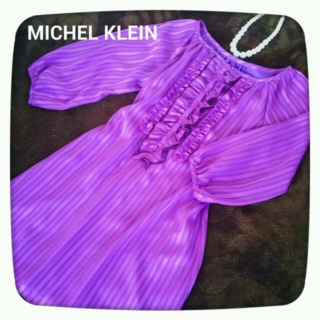 MICHEL KLEIN(ミッシェルクラン)の♡MICHEL KLEIN 今週末削除♡ レディースのワンピース(ひざ丈ワンピース)の商品写真