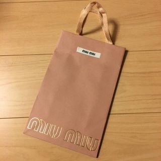 ミュウミュウ(miumiu)の♡値下げ♡【miu miu】ショップ袋(ショップ袋)