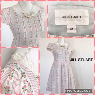 ジルスチュアート(JILLSTUART)のJILL STUART ワンピース 花柄 ジルスチュアート(ひざ丈ワンピース)