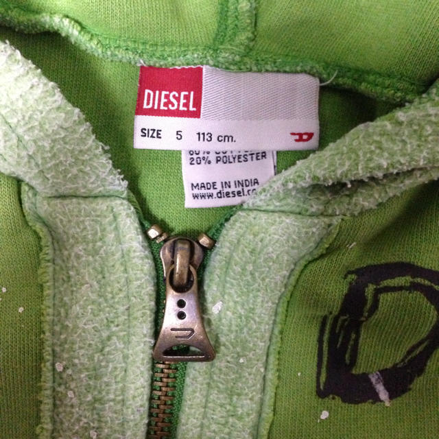 DIESEL(ディーゼル)のDIESEL☆キッズパーカー レディースのトップス(パーカー)の商品写真