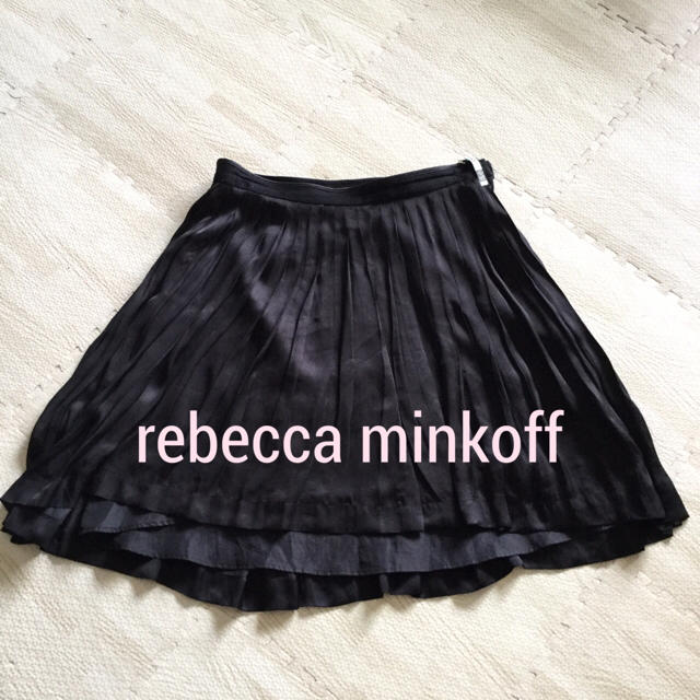 Rebecca Minkoff(レベッカミンコフ)の【レベッカミンコフrebecca minkoff】プリーツスカート size36 レディースのスカート(ひざ丈スカート)の商品写真