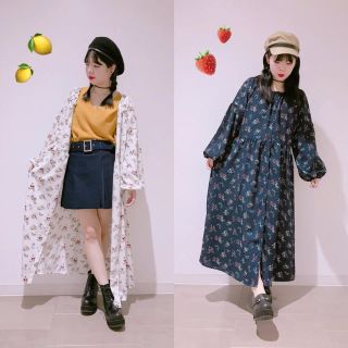 ウィゴー(WEGO)の前開きワンピースガウン☺︎❤︎(ロングワンピース/マキシワンピース)