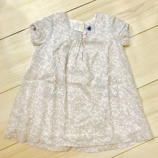 プチバトー(PETIT BATEAU)のmiho様専用！美品！プチバトー PETIT BATEAUワンピ6m/67m(ワンピース)