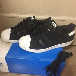 アディダス(adidas)のadidas superstar スエード 限定モデル 25.5(スニーカー)