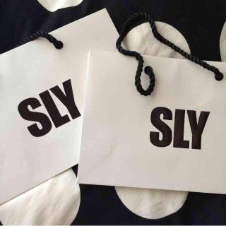 スライ(SLY)のSLY♡ショッパー｡*∅(ショップ袋)