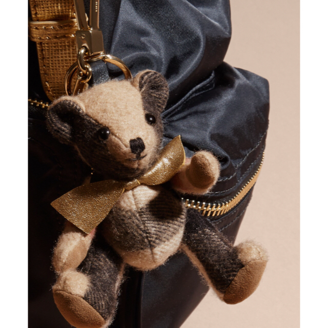 レア❣️SALE❣️Burberryトーマスベア チャームウィズリュックサック