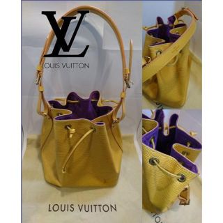 ルイヴィトン(LOUIS VUITTON)の正規品☆ルイ・ヴィトン ショルダーバッグ エピ プチノエ 巾着 ショルダーバッグ(ショルダーバッグ)