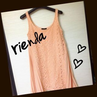 リエンダ(rienda)のrienda♡ワンピ(ミニワンピース)