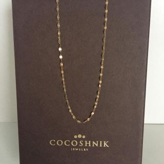 ココシュニック(COCOSHNIK)のCOCOSHNIK ロングネックレス K10(ネックレス)