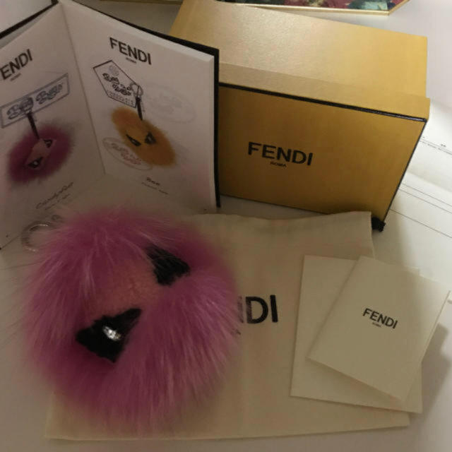 FENDI(フェンディ)のかんの様専用  FENDI フェンディ モンスター candyfur ハンドメイドのファッション小物(バッグチャーム)の商品写真