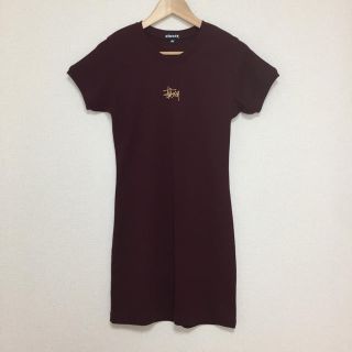 ステューシー(STUSSY)のstussy ワンピ/チャンピオン ロキシー アディダス ZARA スナイデル(ひざ丈ワンピース)