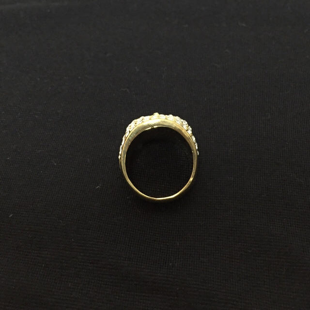 指輪 ゴールド リング メンズ レディース ユニセックス スカル メンズのアクセサリー(リング(指輪))の商品写真