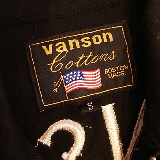 VANSON(バンソン)のVanson つなぎ  S ブラック オールインワン メンズのパンツ(サロペット/オーバーオール)の商品写真