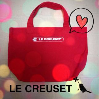 ルクルーゼ(LE CREUSET)の新品☆LE CREUSETミニバッグ☆(ハンドバッグ)