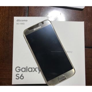 サムスン(SAMSUNG)のSamsungのGalaxy S6 SC-05G(スマートフォン本体)