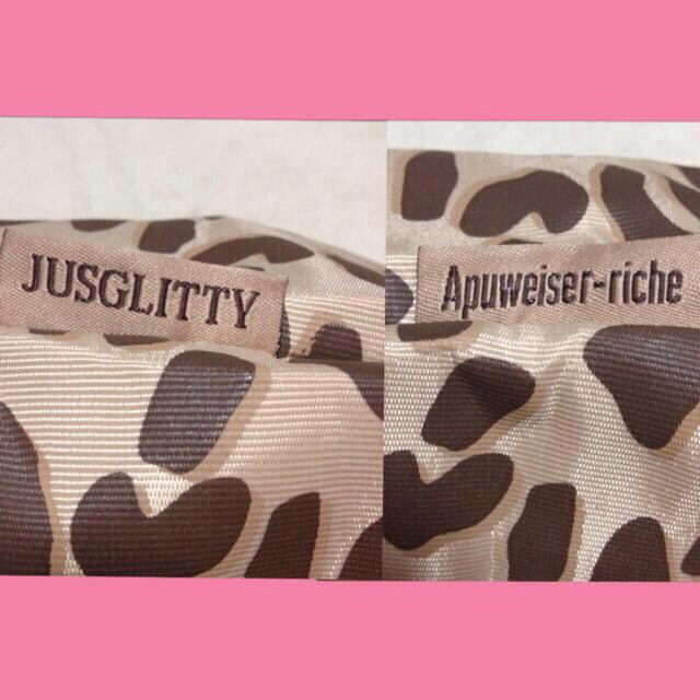 Apuweiser-riche(アプワイザーリッシェ)の♡アプ×ジャス♡コラボエコバック 限定品 レディースのバッグ(エコバッグ)の商品写真