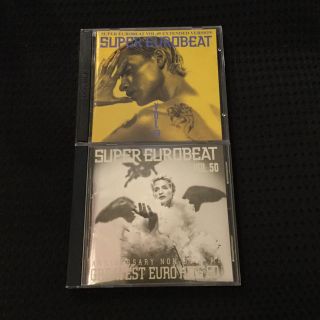 【廃盤 美品 送料込】SUPER EUROBEAT VOL49 50 ２枚セット(クラブ/ダンス)