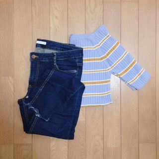 ザラ(ZARA)のZARA スキニーデニム(スキニーパンツ)