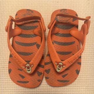 ハワイアナス(havaianas)の限定SALE⭐︎【12cmくらい】ハワイアナスのビーチサンダル⭐️ティガー(サンダル)