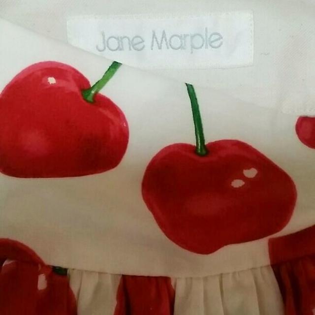 JaneMarple - 美品☆JaneMarpleジェーンマープル☆チェリー柄 JaneMarple - 美品☆JaneMarpleジェーンマープル☆チェリー柄