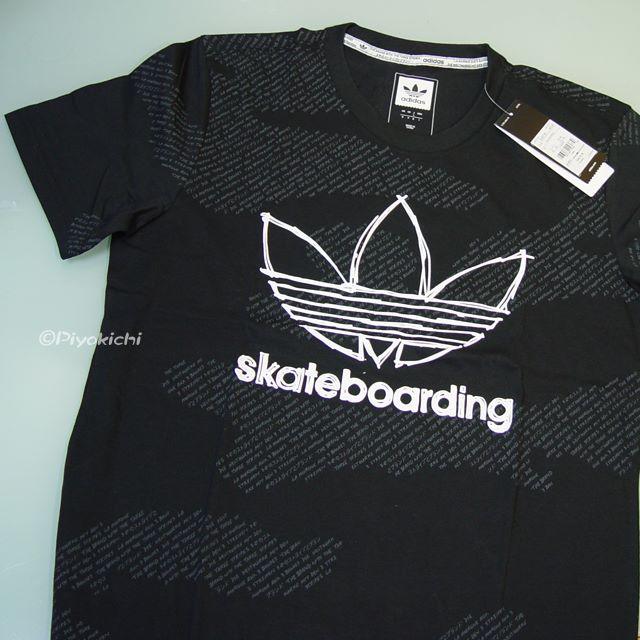 adidas(アディダス)のO【新品/即日発送OK】adidas オリジナルス スケートボーディング 黒 メンズのトップス(Tシャツ/カットソー(半袖/袖なし))の商品写真