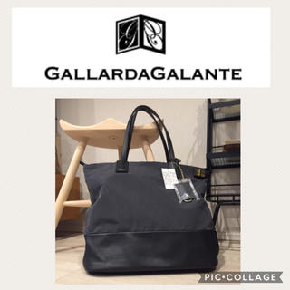 ガリャルダガランテ(GALLARDA GALANTE)の新品未使用♡ガリャルダガランテ ブラック バッグ A4サイズOK‼️(ショルダーバッグ)
