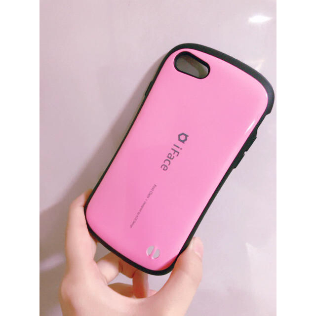 iFace ピンク スマホ/家電/カメラのスマホアクセサリー(iPhoneケース)の商品写真