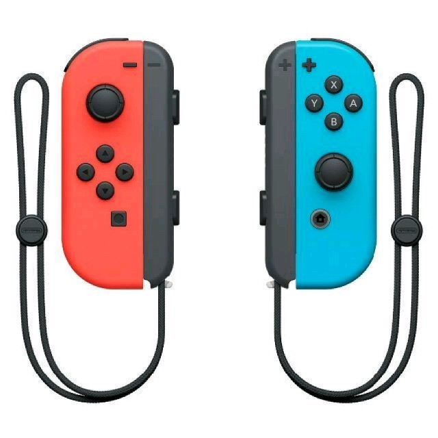 Nintendo Switch(ニンテンドースイッチ)のスイッチ Joy-Con L ネオンレッド / R ネオンブルー ジョイコン エンタメ/ホビーのゲームソフト/ゲーム機本体(その他)の商品写真